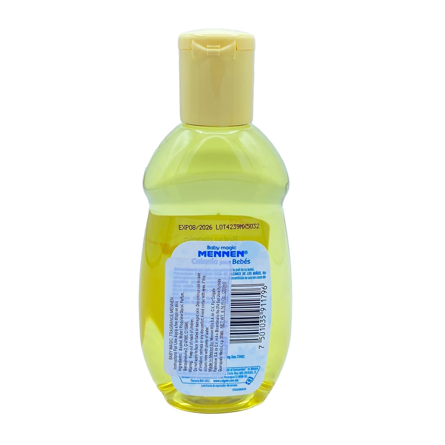 Mennen Baby Magic Cologne sealed packaging promoting freshness for baby routines.