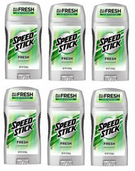 Mennen Speed Stick Deodorant for Men Fresh solid-stick with 24-hour protection for daily confidence.