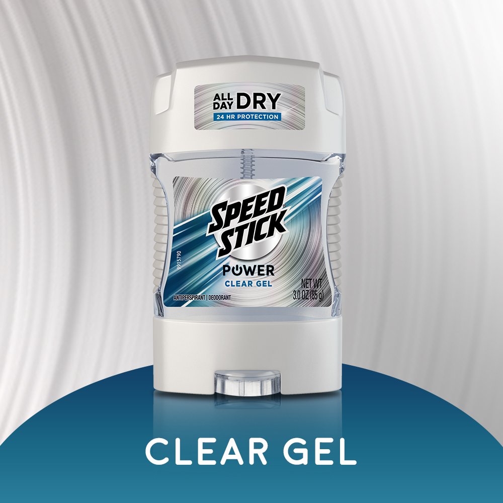Mennen Speed Stick Power Comfort Guard applicator for smooth, controlled underarm application