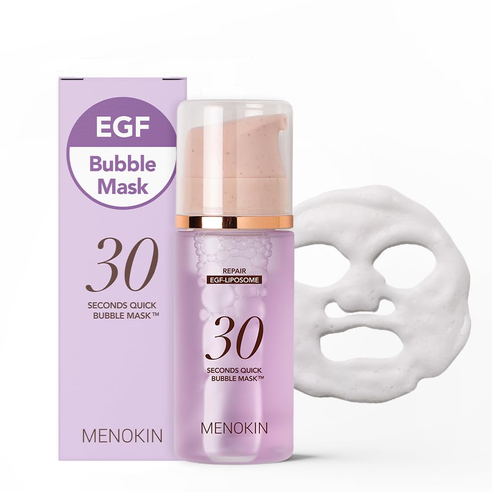 MENOKIN bubble mask repair bottle for quick skin renewal