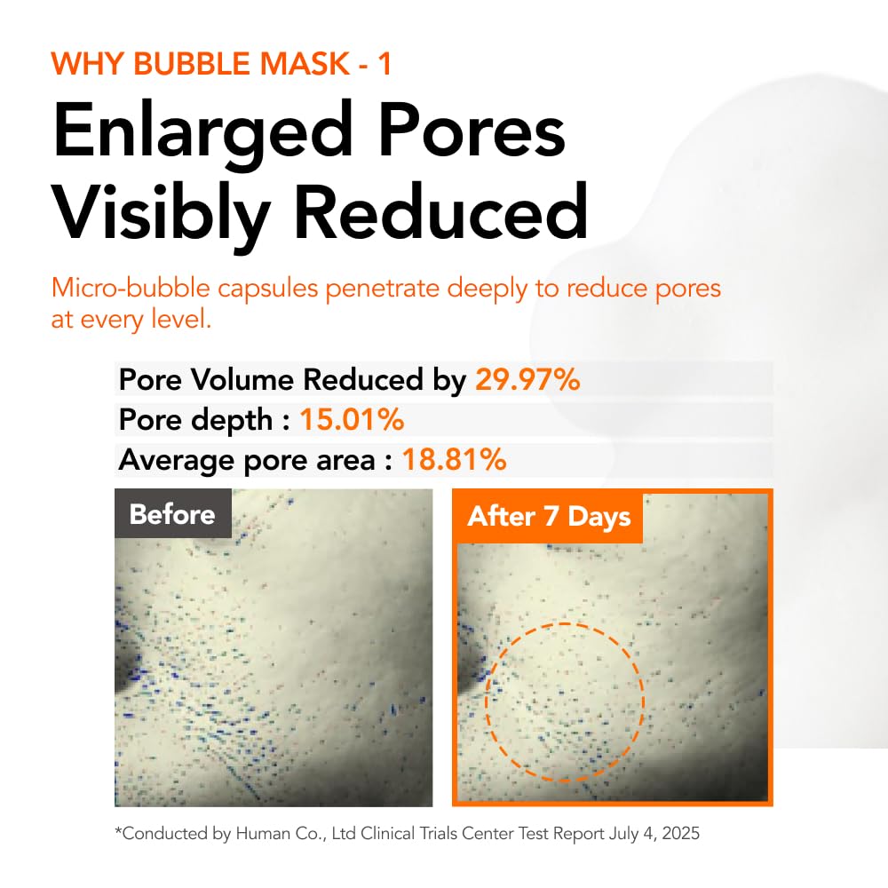 MENOKIN niacinamide brightening bubbles promote even-toned skin and subtle glow.