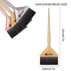 MEN'S GROOMING BARBER PRO ergonomic handle brush for comfortable, precise color application.
