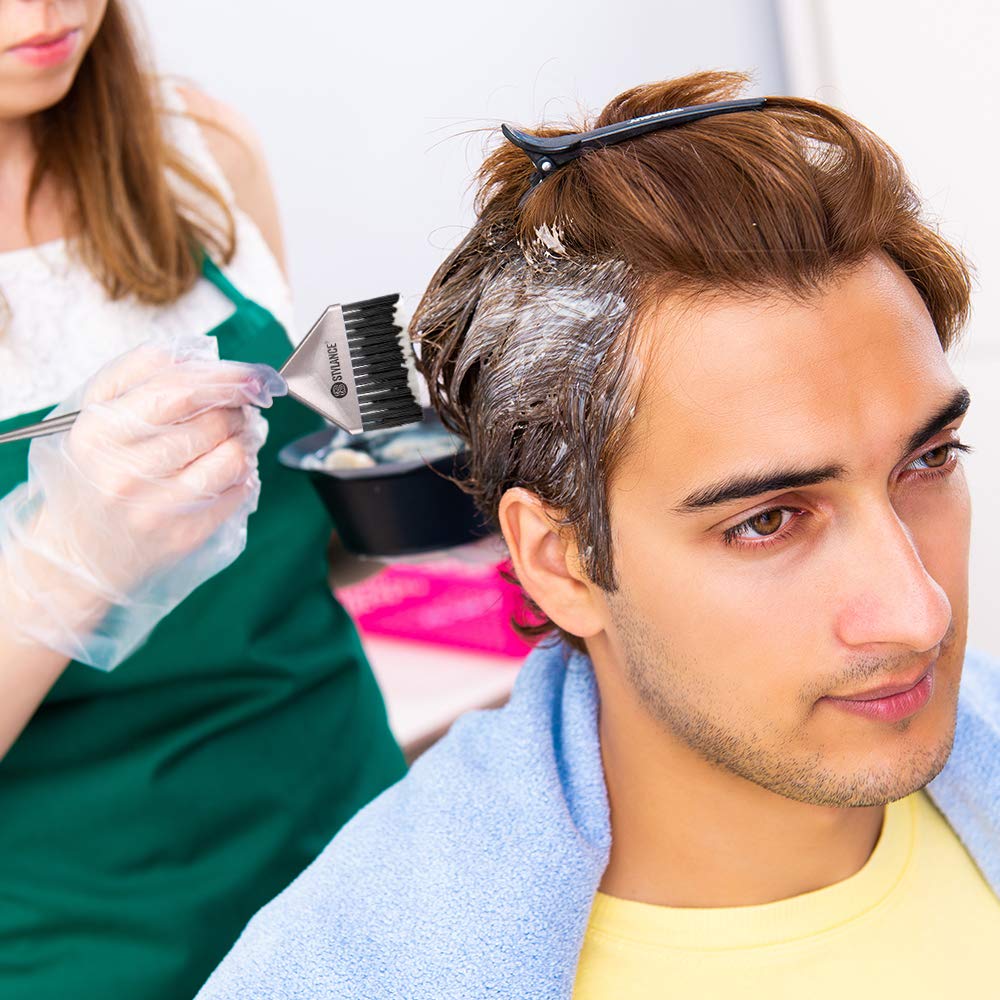 MEN'S GROOMING BARBER PRO 3-piece set in silver, rose gold, gold for versatile styling.