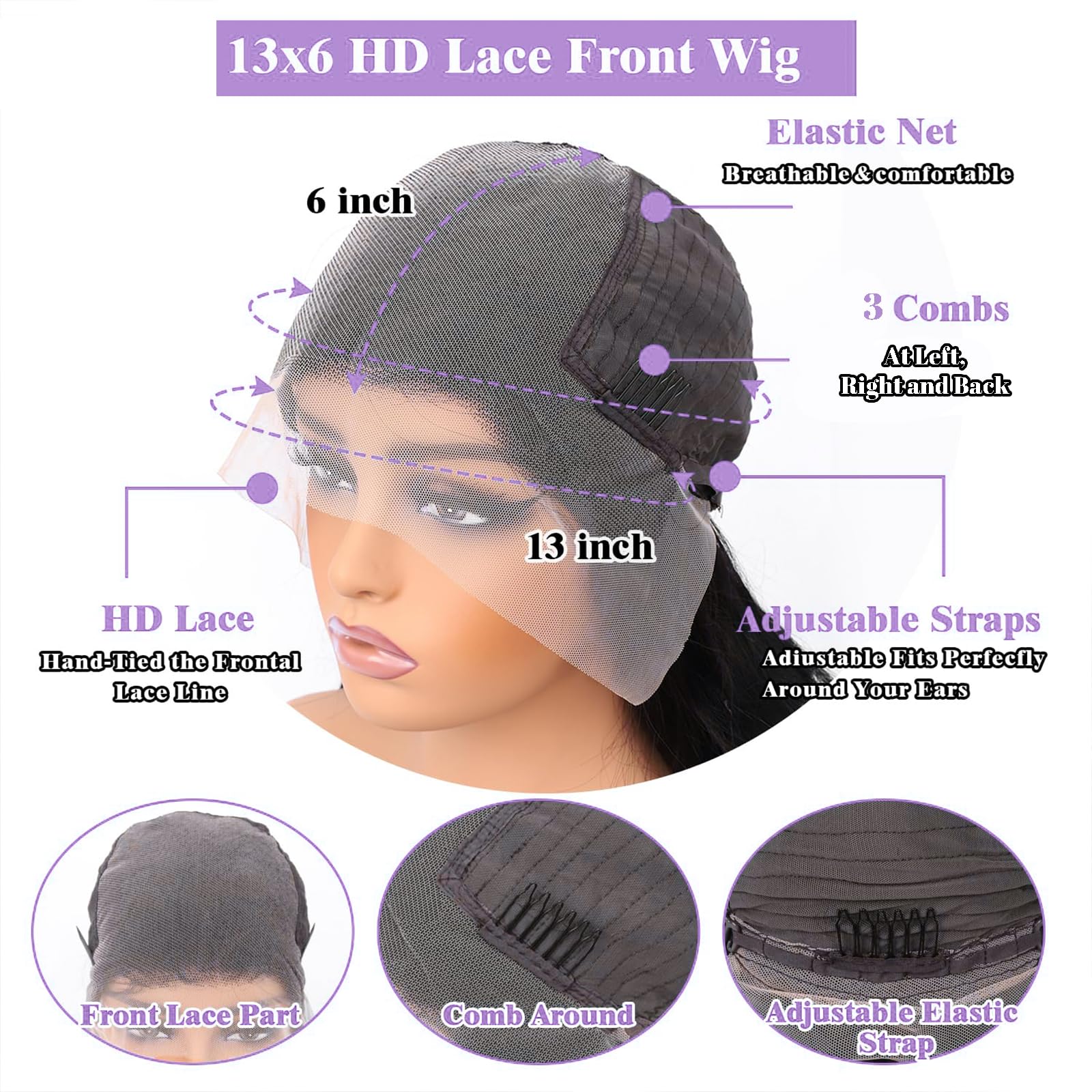 Mepurer 200-density-deep-curly-hair wig adds full-bodied volume.