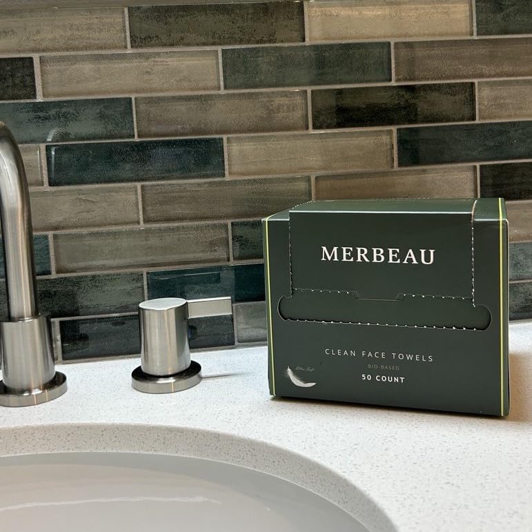 Merbeau Clean Facial Towels multi-purpose use for face and tools