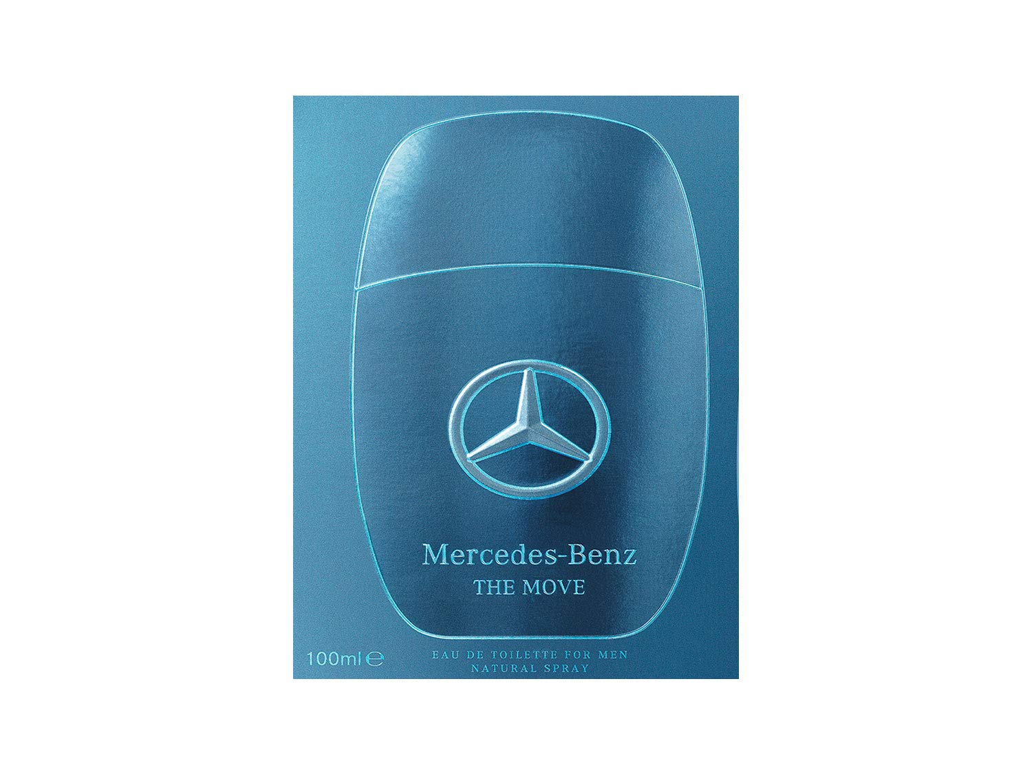 Mercedes-Benz The Move for Men ingredients close-up hints at aromatic fougere notes for refined style.