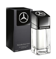 Mercedes-Benz Select bottle front view for refined daily wear.
