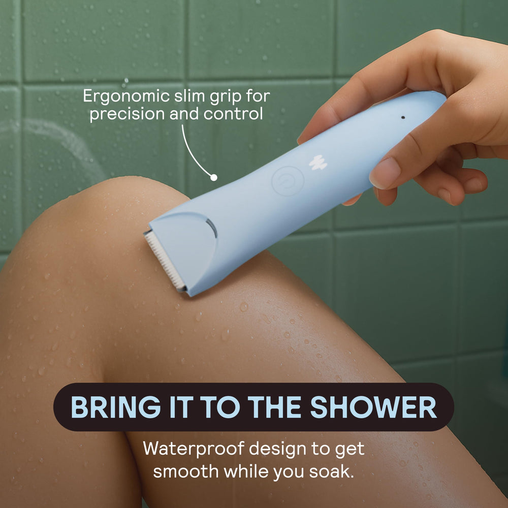 MERIDIAN Slimmer Trimmer bikini-line precision with built-in guard for safe grooming