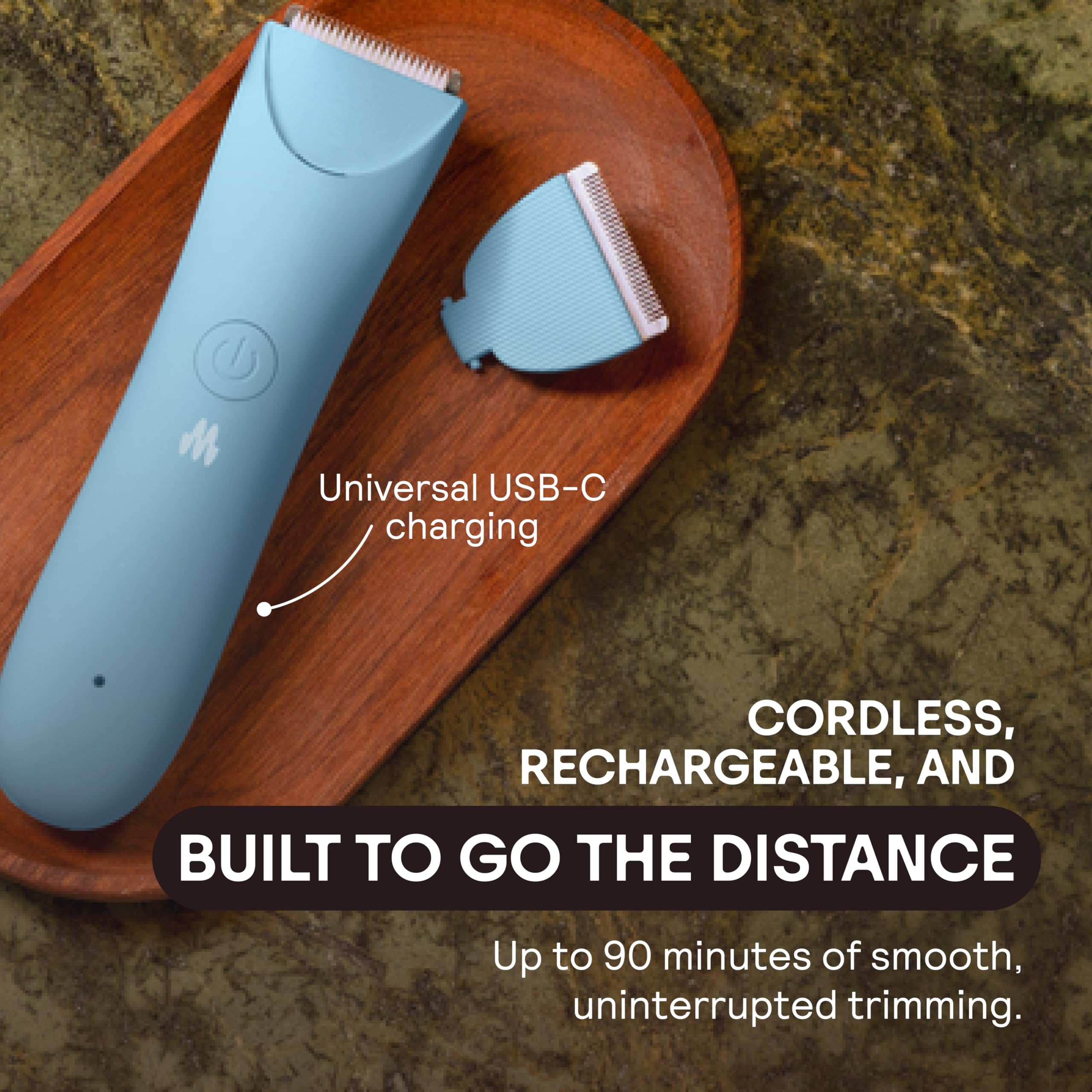 MERIDIAN Slimmer Trimmer slim profile for comfortable handling.