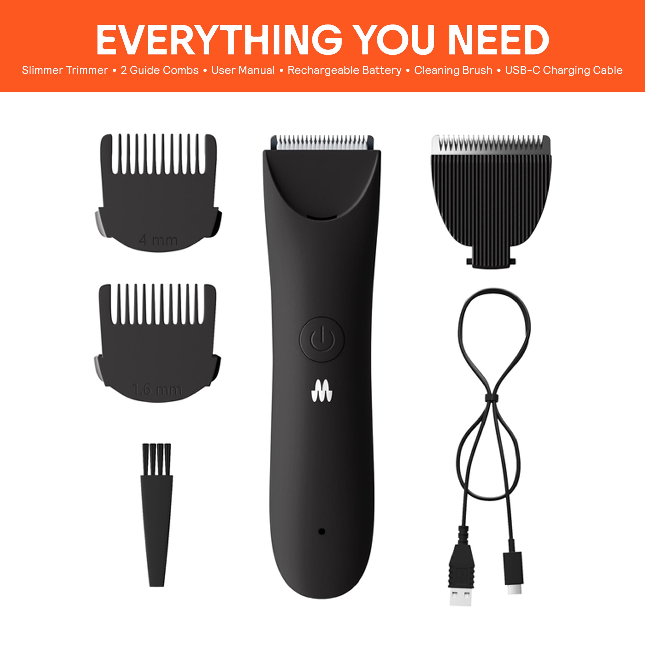 MERIDIAN Slimmer Trimmer USB-C rechargeable for travel-ready power.