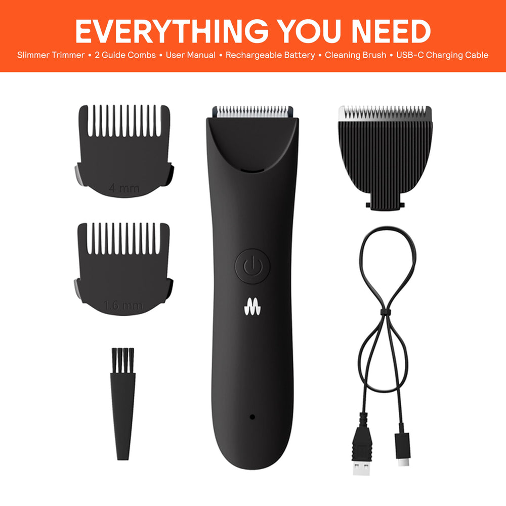 MERIDIAN Slimmer Trimmer USB-C rechargeable for travel-ready power.