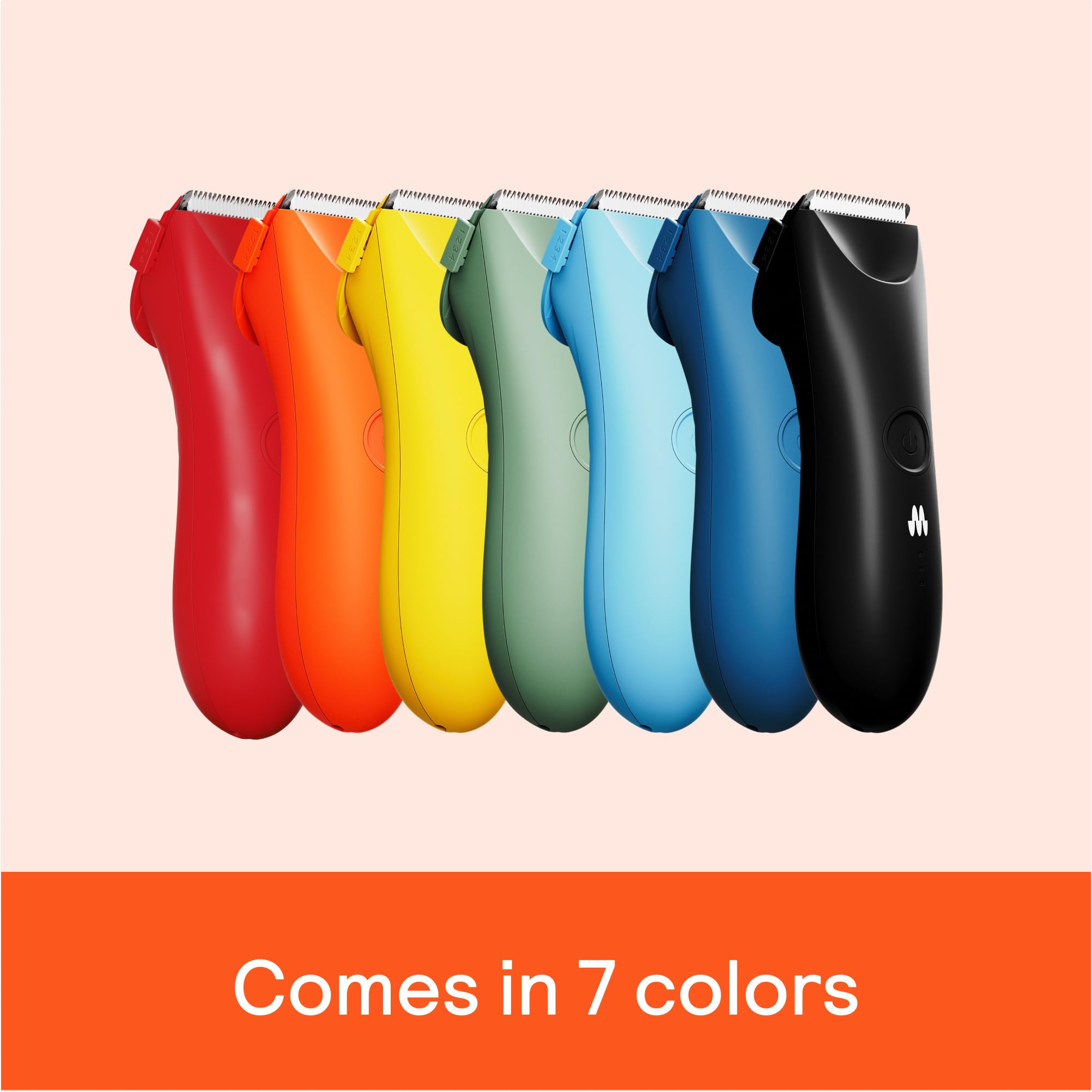Meridian The Trimmer Plus ergonomic grip enables comfortable handling during grooming.