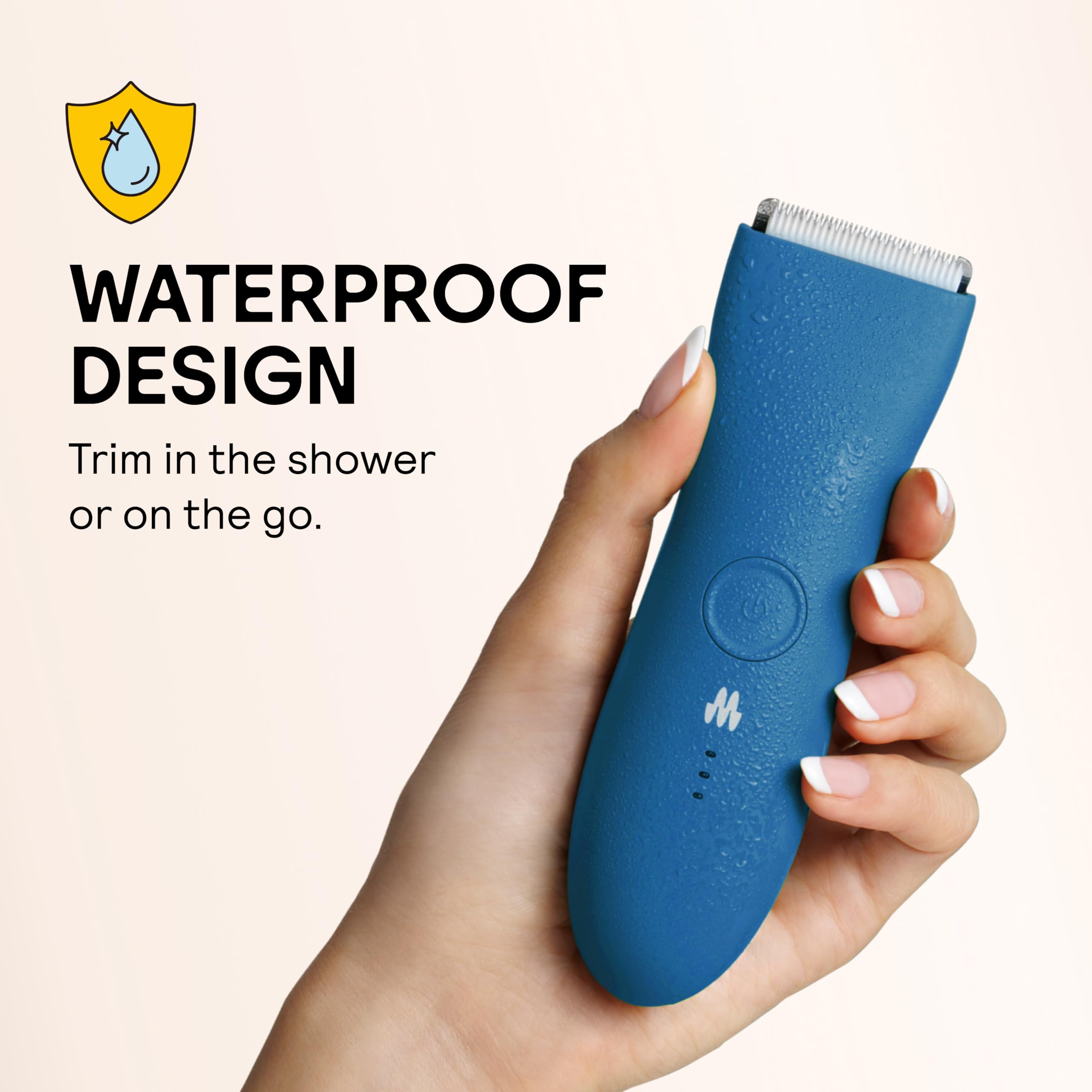 MERIDIAN The Trimmer Original anti-nick guard reduces nicks during grooming.