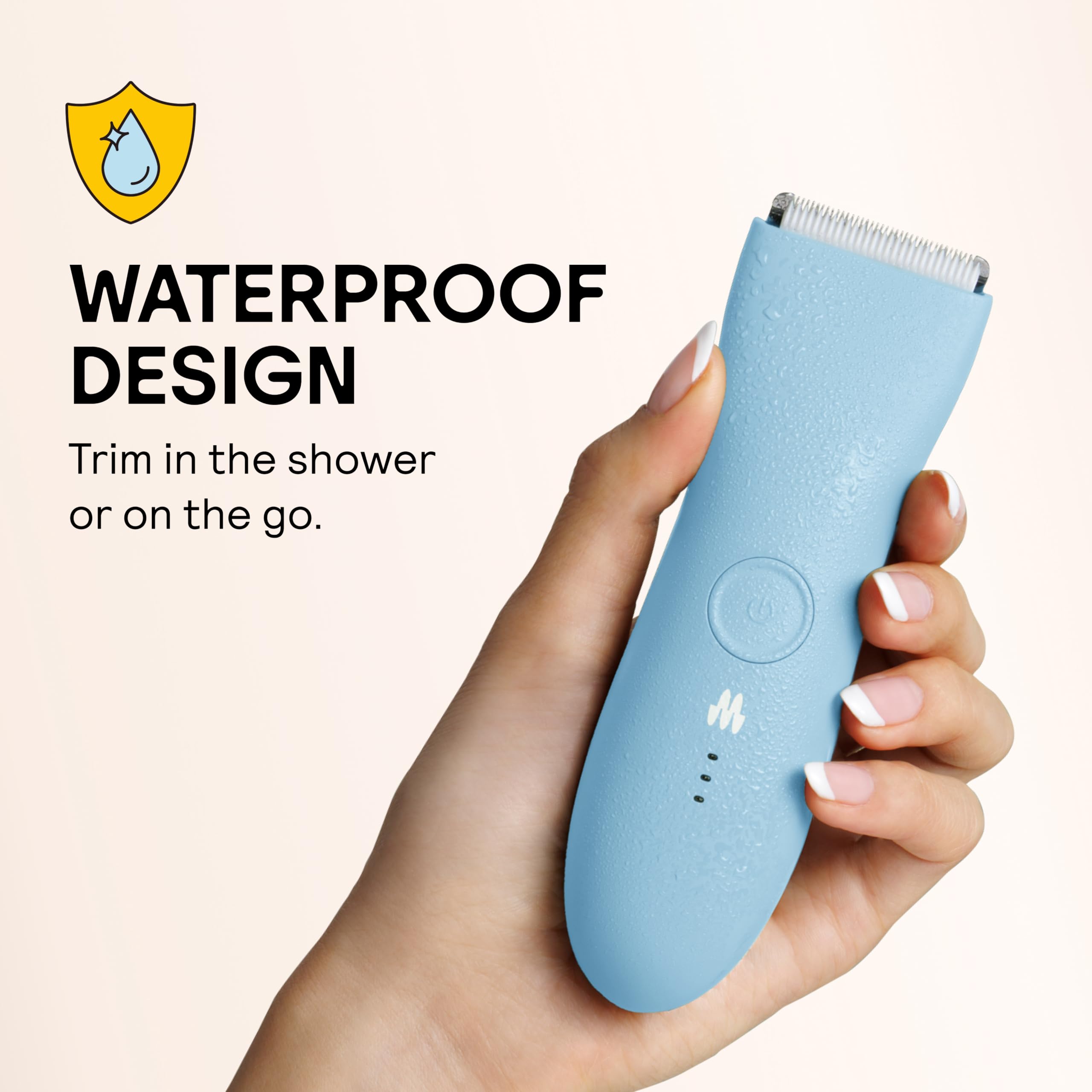 MERIDIAN The Trimmer Original attachments with adjustable guides for precise grooming