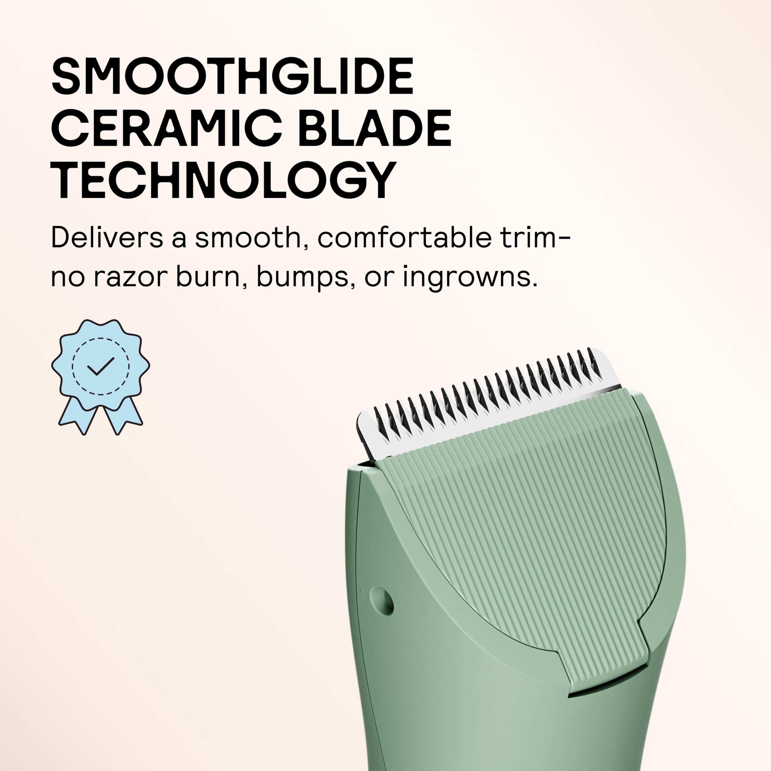 MERIDIAN The Trimmer Original cleaning brush makes maintenance quick and simple.