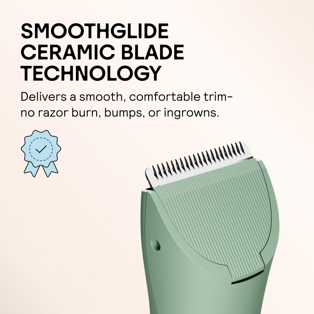 MERIDIAN The Trimmer Original cleaning brush makes maintenance quick and simple.