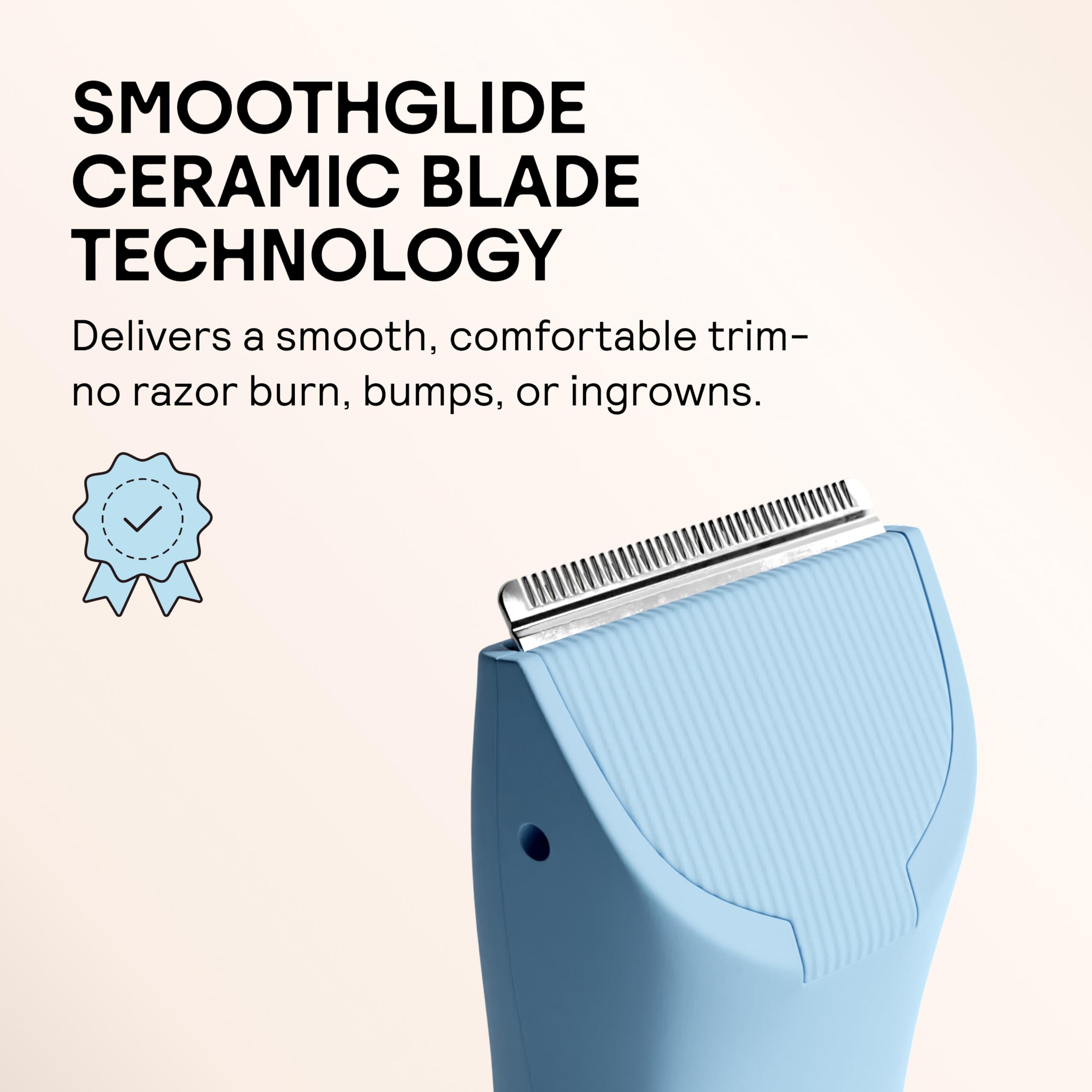 MERIDIAN The Trimmer Original USB charger indicates cordless recharge capability