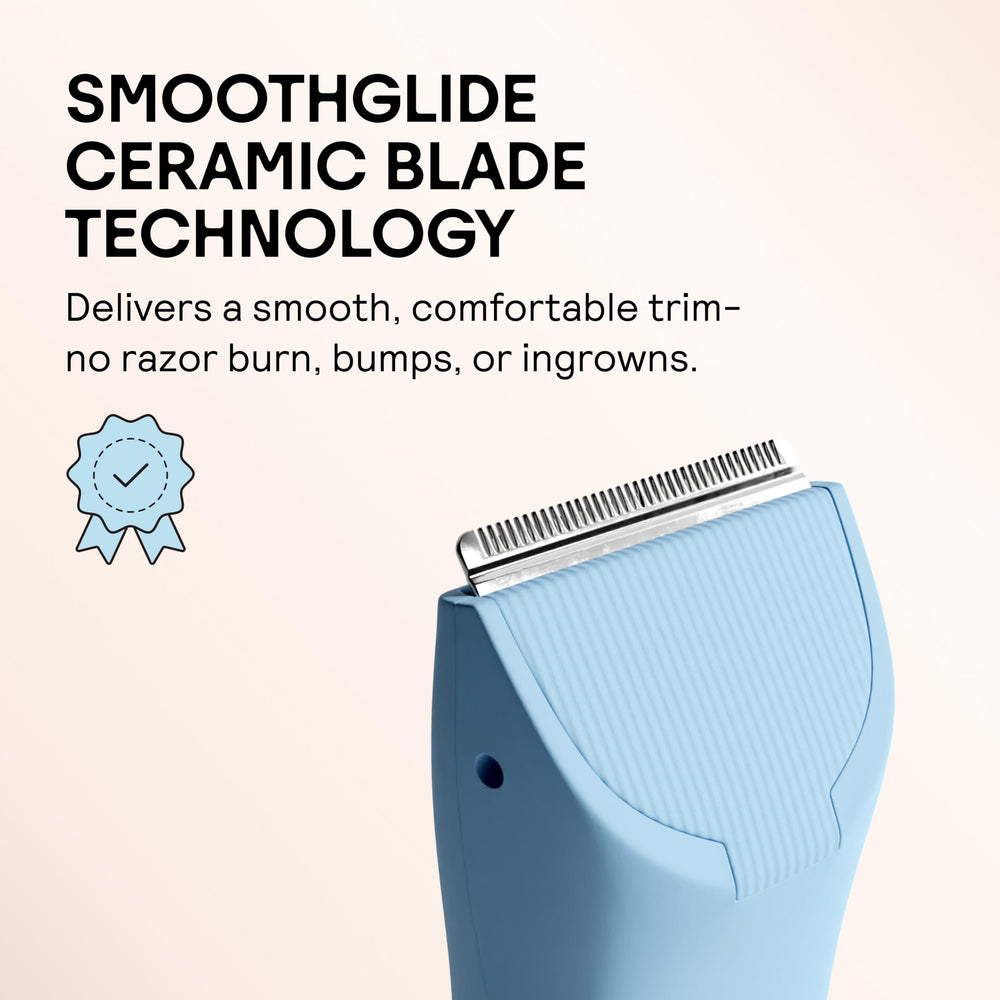 MERIDIAN The Trimmer Original USB charger indicates cordless recharge capability