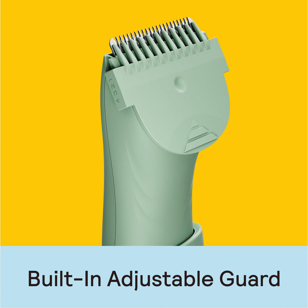 Meridian Trimmer Plus travel lock ensures secure packing on trips.