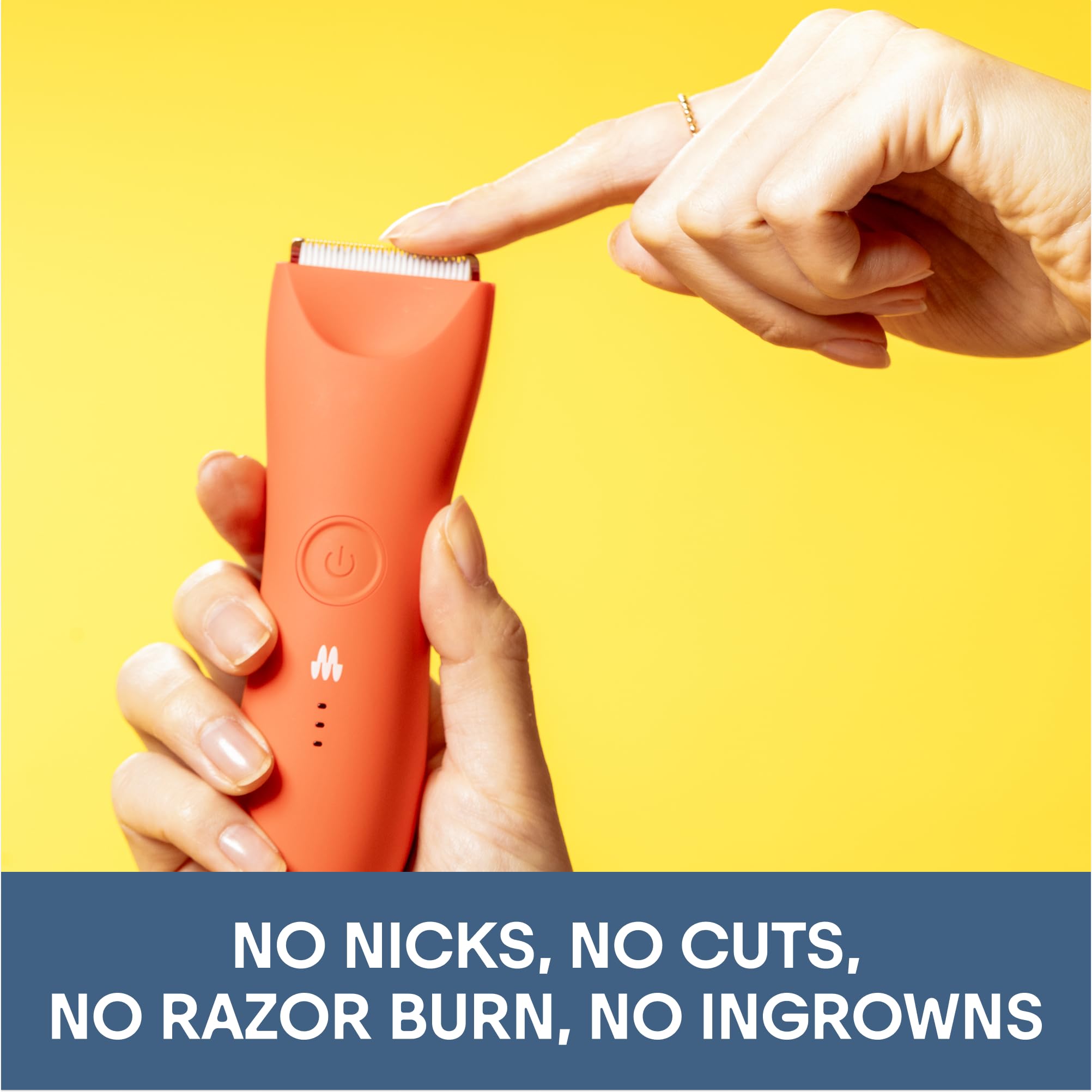 Meridian Trimmer Plus waterproof design enables shower-ready grooming.