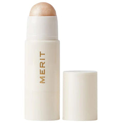 Merit Day Glow Dewy Balm Cava bottle shows lightweight hydration for a natural glow