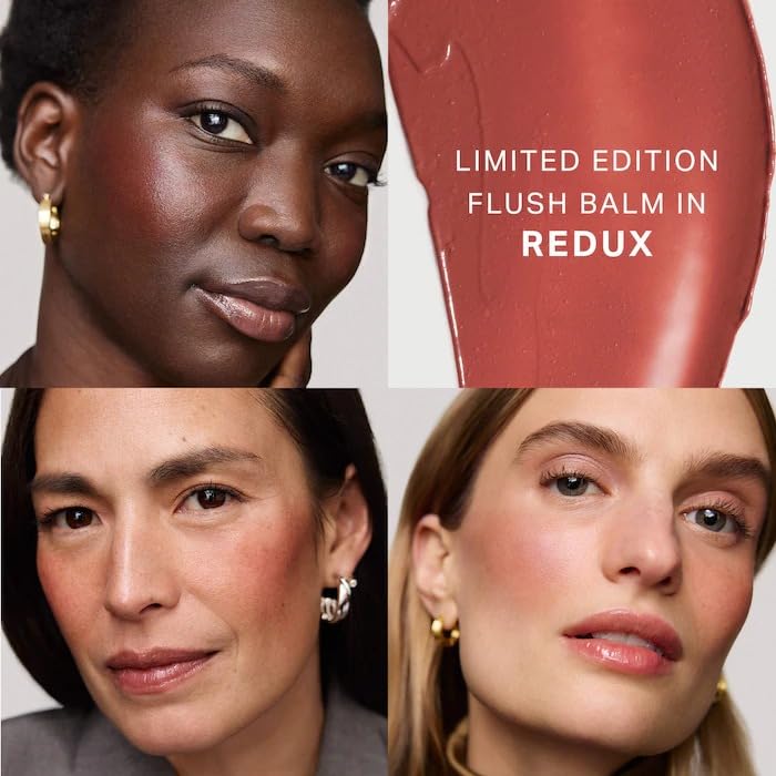 MERIT vegan, cruelty-free balm trio ideal for eco-conscious makeup lovers.
