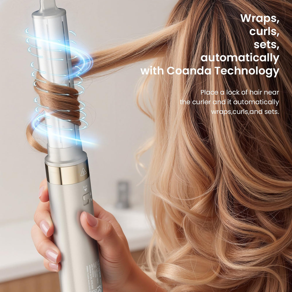 MESCOMB 110000rpm motor delivers fast drying with hair protection.