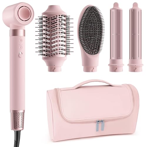 MESCOMB 5-in-1 hot air styler drying action delivers quick salon-like results.