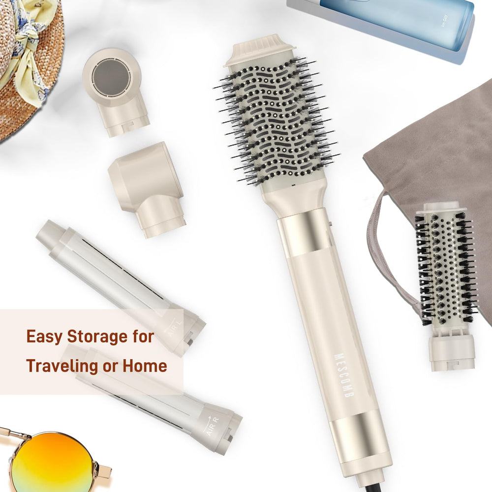  MESCOMB ergonomic-handle styling tool designed for comfortable use.