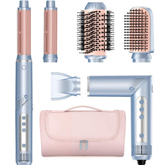 MESCOMB Hot Air Multi-Styler with dryer and curl setup for fast versatile styling