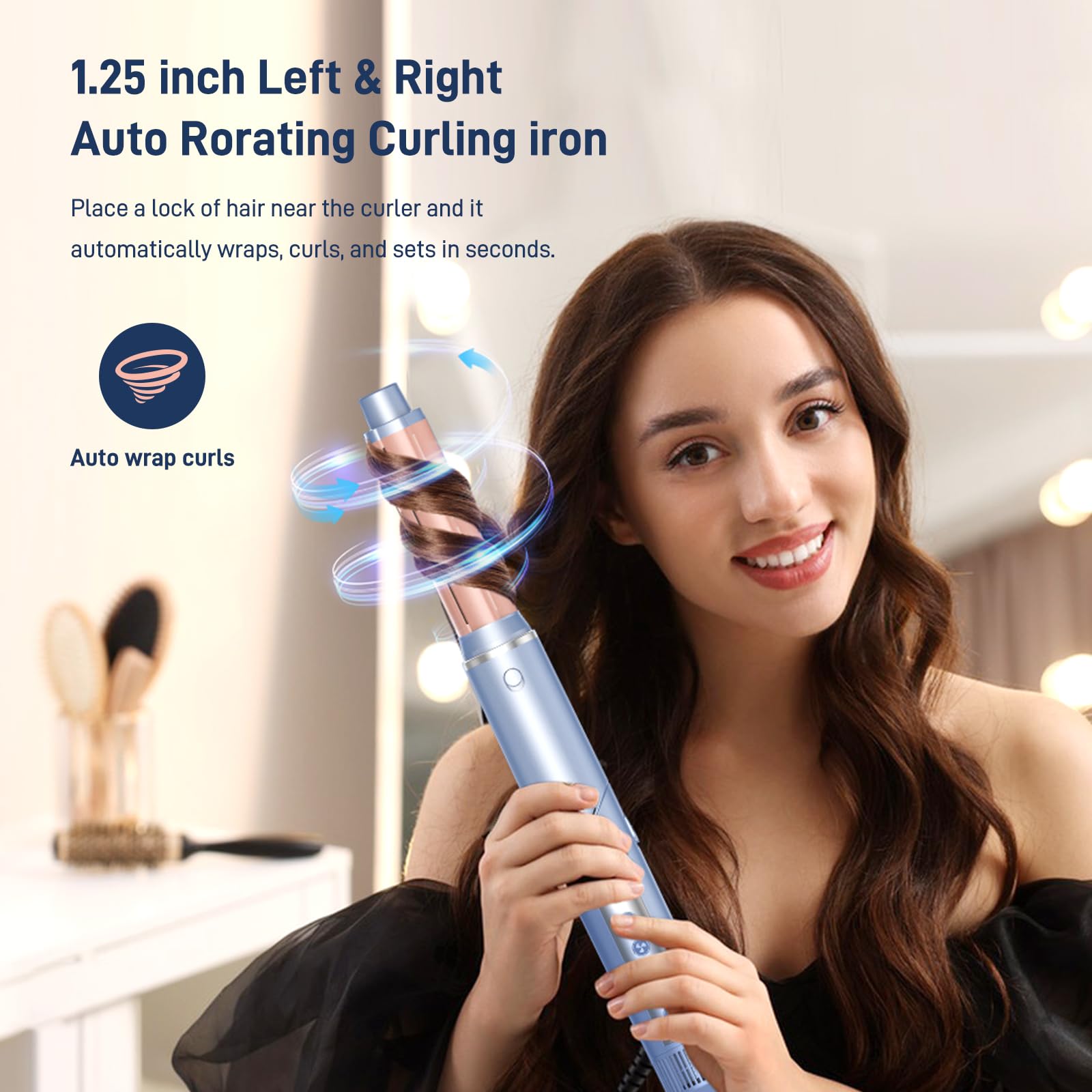 MESCOMB Straightener with concentrator for precise sleek looks