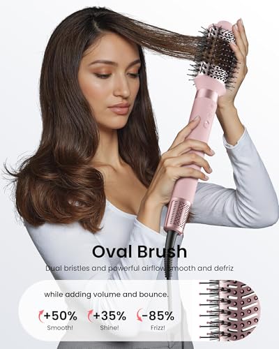MESCOMB ionic styling performance adds shine and reduces frizz.