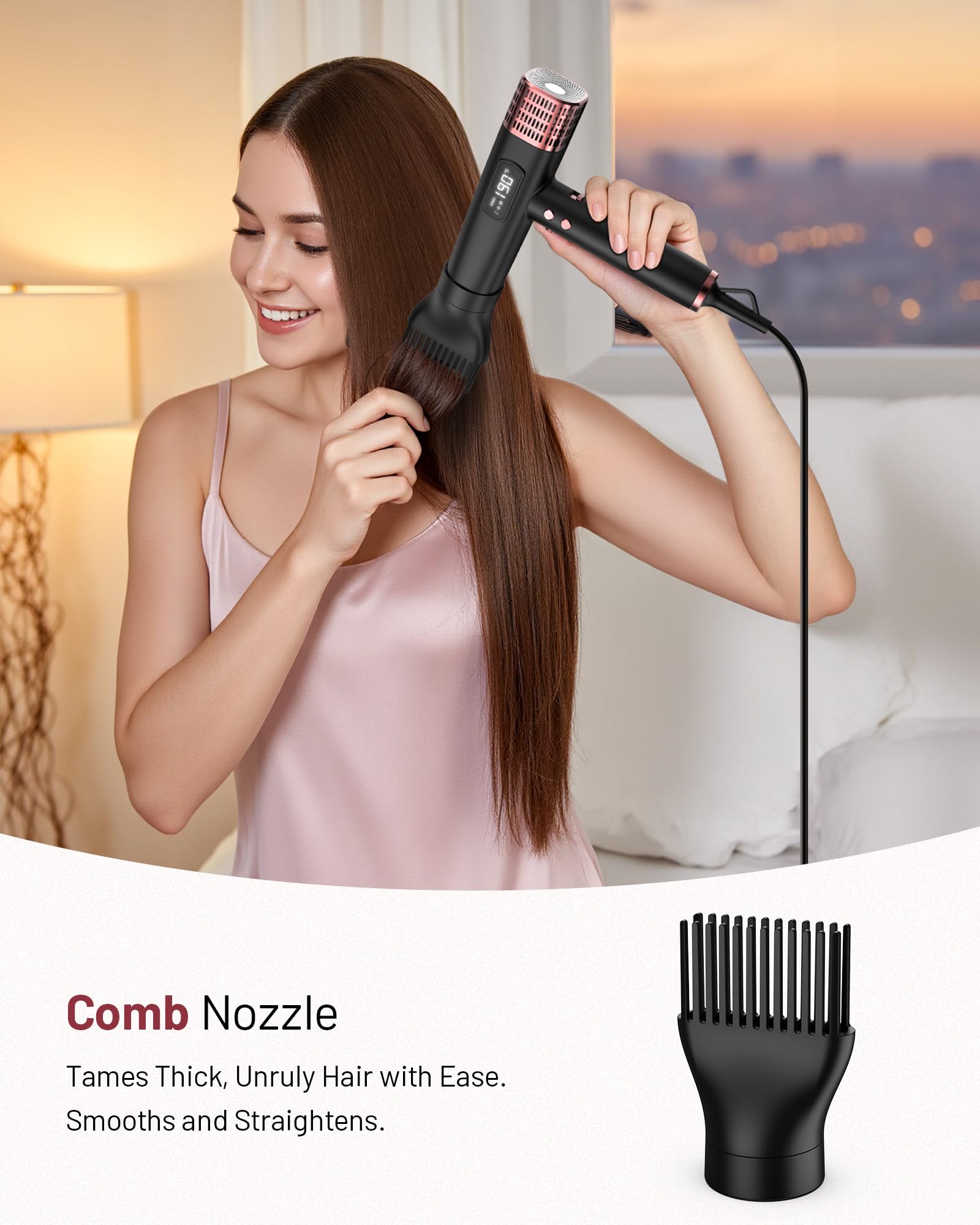 MESCOMB lightweight design for effortless handling
