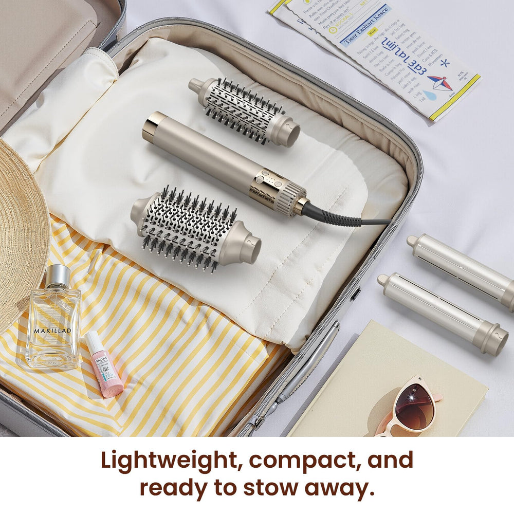 MESCOMB brings salon-quality styling to home routines.