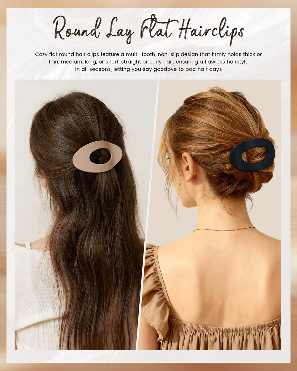 Mesovor clip securing hair during driving, comfortable and reliable.