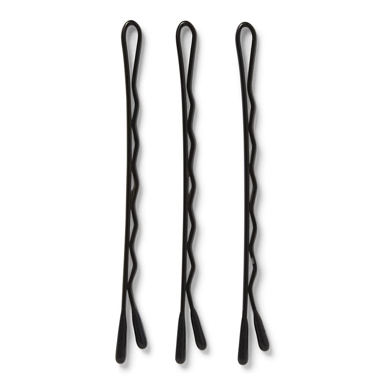 MetaGrip bobby pins 300ct close-up highlighting rust-resistant tips for reliable all-day wear.