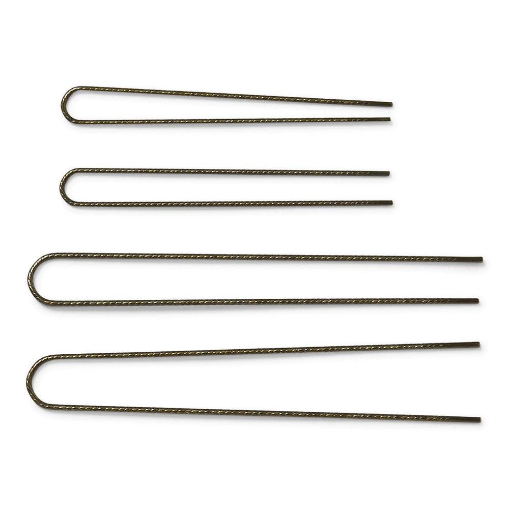 MetaGrip Premium Bronze Hair Pins 3-inch pins for versatile styling