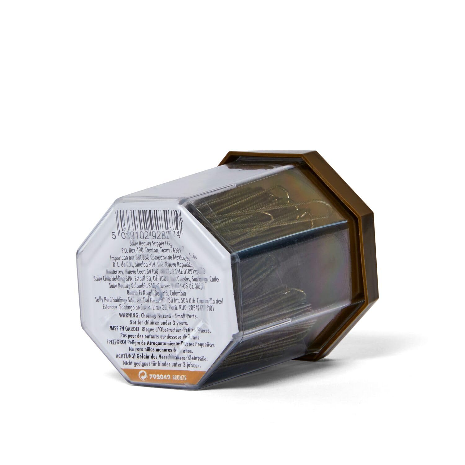 MetaGrip Bronze Hair Pins anti-slip design keeps hair in place