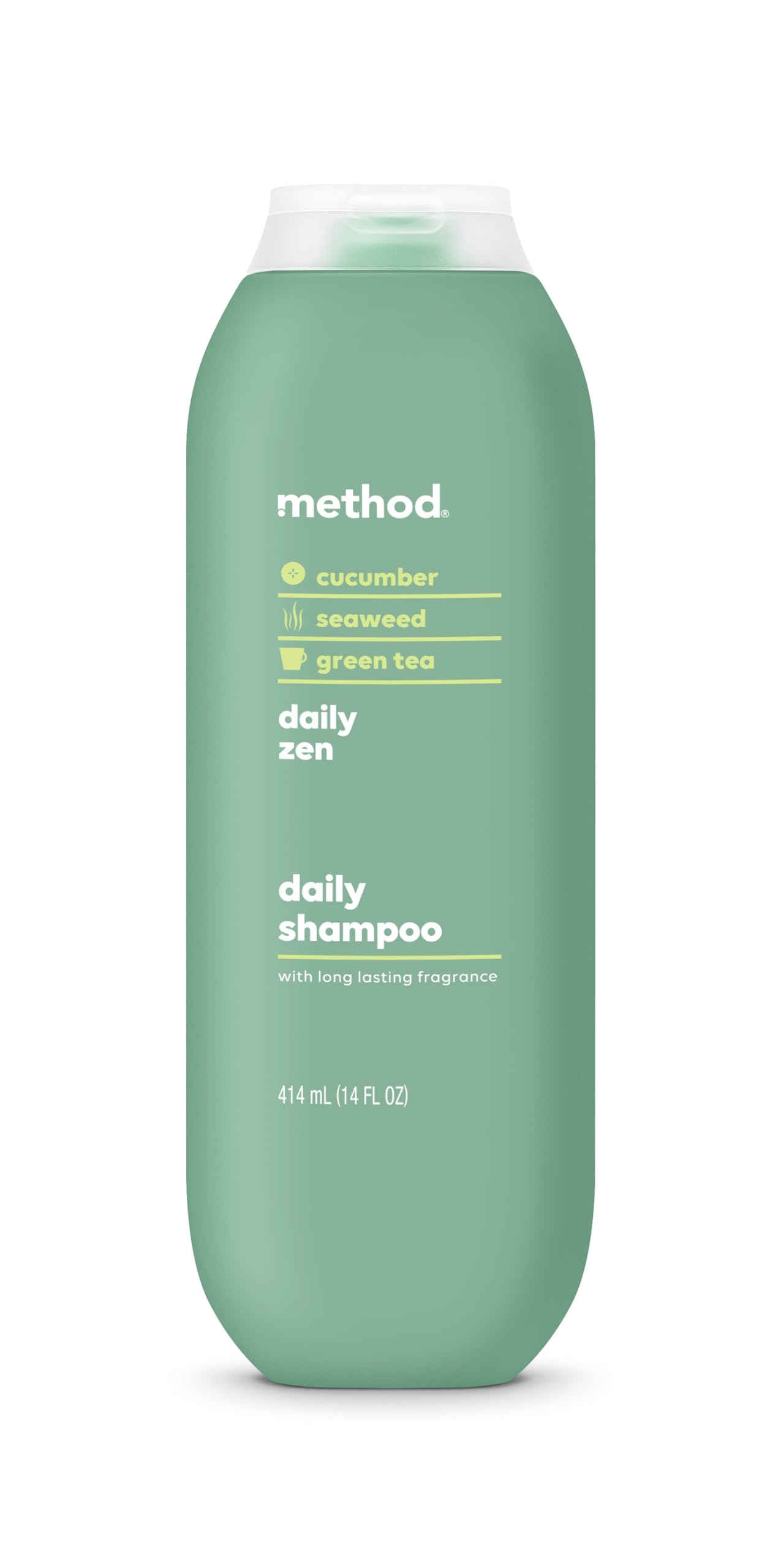 Method Everyday Shampoo bottle with cucumber and seaweed notes for daily refreshing cleanse.