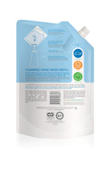 Method Gel Hand Soap Refill Sweet Water bottle label closeup shows eco friendly packaging