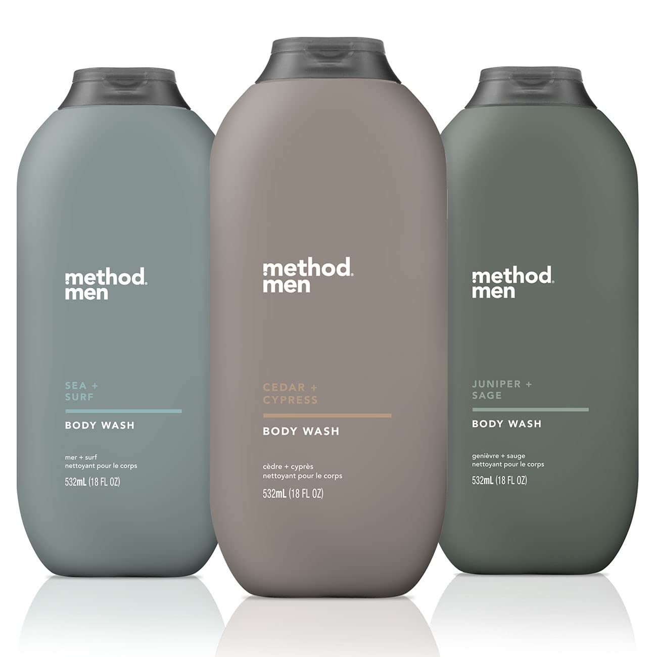Method Men Sea Surf bottle — refreshing ocean-inspired cleanse for daily showers