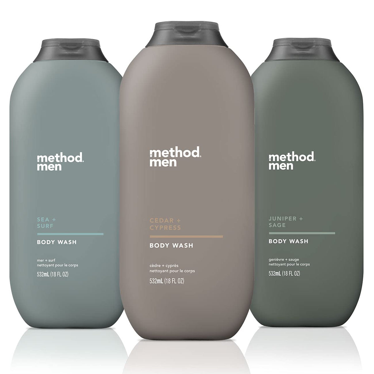 Method Men Sea Surf bottle — refreshing ocean-inspired cleanse for daily showers