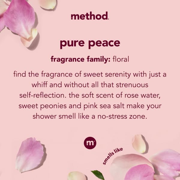 Method Pure Peace foamy-lather close-up demonstrates soothing cleansing