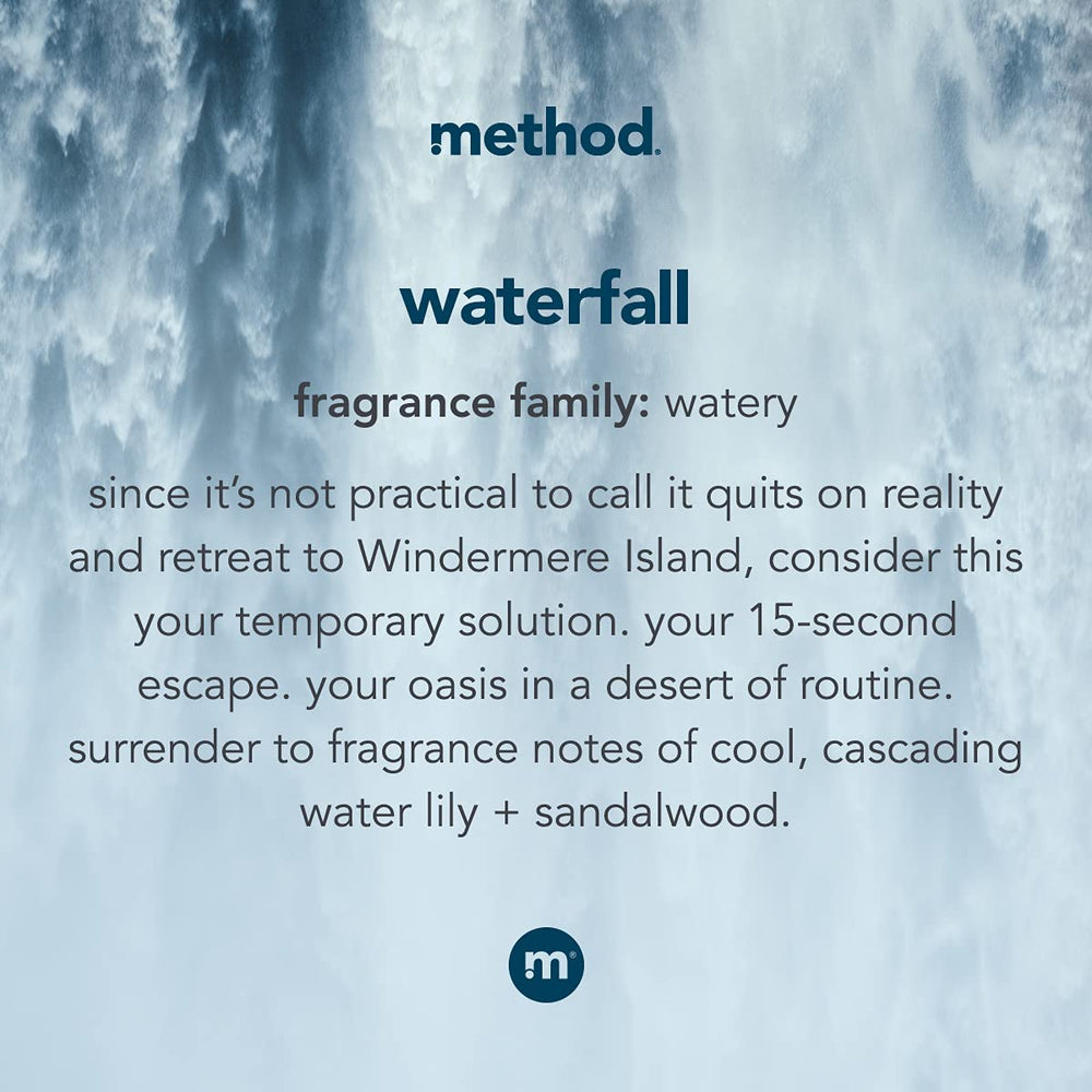 Method Waterfall fragrant scent idea—aroma enhances daily routine