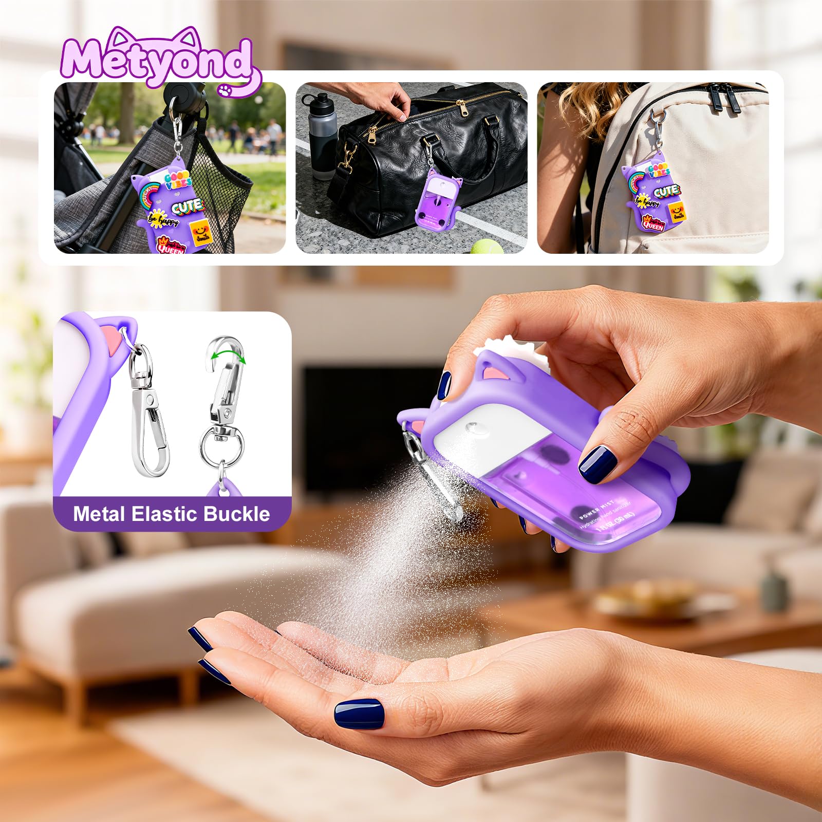 Metyond case fits 1oz 30ml touchland snug protection against leaks