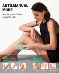 MEUKPE IPL hair removal device full-body application on arms and legs