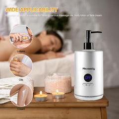 Mezsocly oil warmer ambient light off mode creates calm spa ambience.