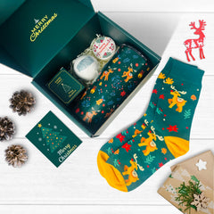 MHSMHL 20oz stainless steel tumbler with Christmas decorations, perfect for festive sipping on the go.