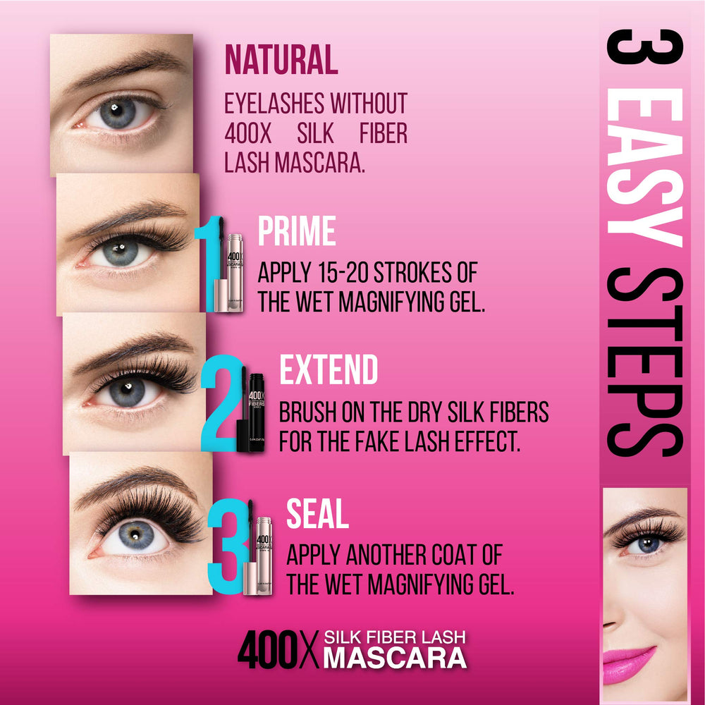 Mia Adora mascara brush applying even coating for length