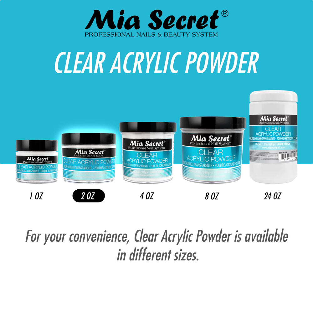 Mia Secret 8-size collection supports beginner to professional kits.